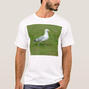 T-shirt Marche de mouettes dans le parc