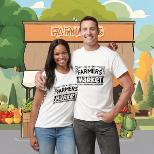T-shirt Marché de producteurs Cool produits cultivés local