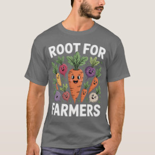 T-shirt Marché de producteurs fermier agriculture nourritu