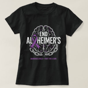 T-shirt Marche de sensibilisation à la maladie d'Alzheimer