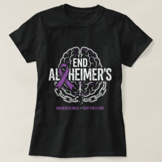 T-shirt Marche de sensibilisation à la maladie d'Alzheimer