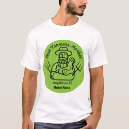 T-shirt Marché des agriculteurs locaux