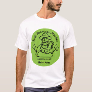 T-shirt Marché des agriculteurs locaux