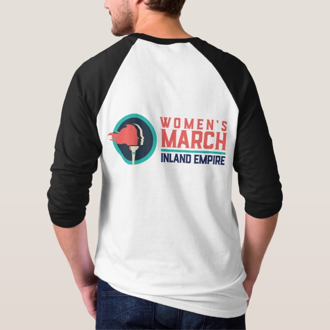 T-shirt Marche des femmes dans l'empire intérieur 3/4 Slee (Dos)