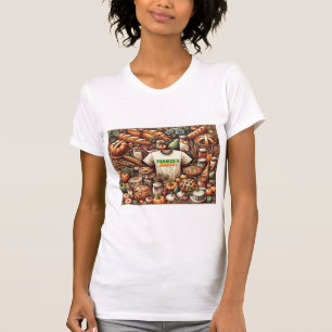 T-shirt Marché des fermiers d'été/d'automne