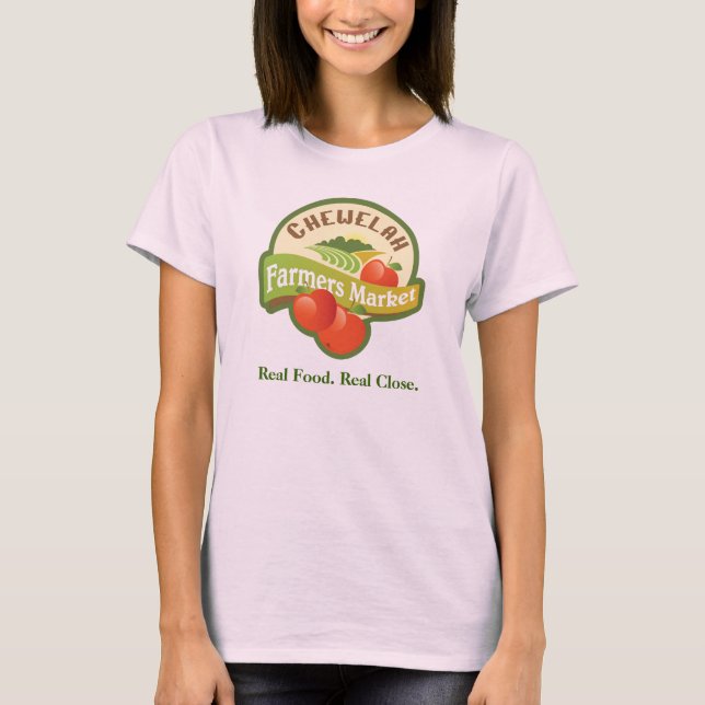 T-shirt Marché des producteurs de Chewelah (Devant)