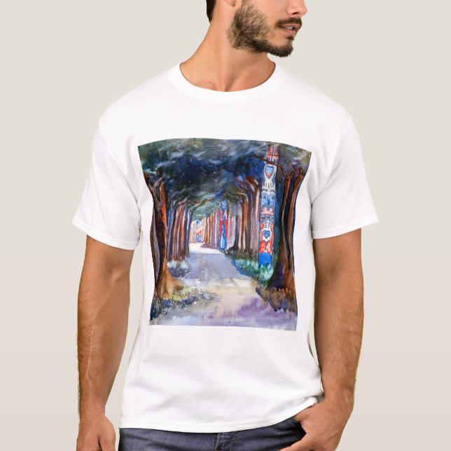 T-shirt Marche du Totem Emily Carr à Sitka (Devant)