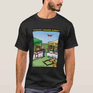 T-shirt "Marché dyslexique d'agriculteurs "