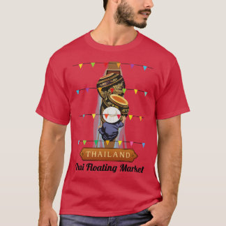 T-shirt Marché flottant thaïlandais
