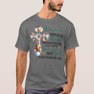 T-shirt Marche Miracle Worker Promesse Keeper Seashells C