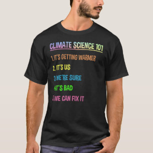 T-shirt Marche scientifique - Un don Jour des terres pour