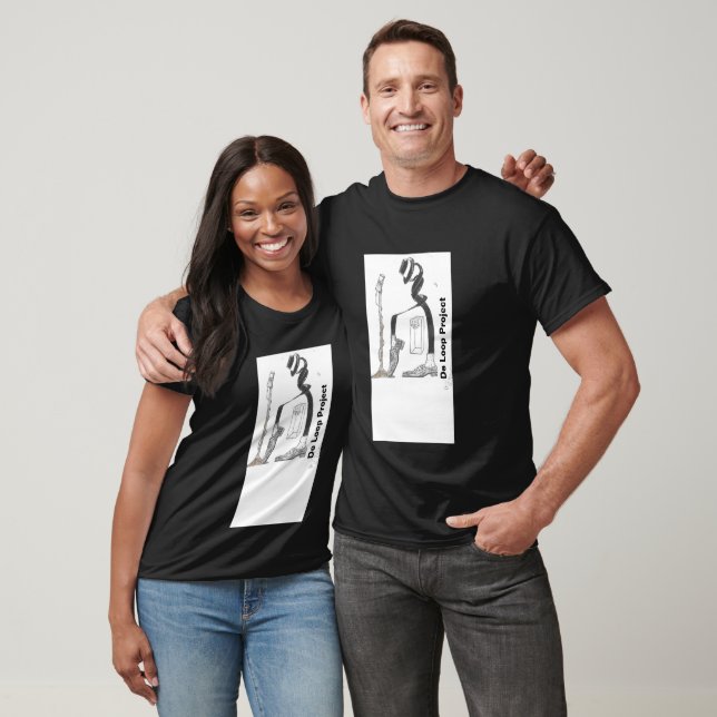 T-shirt Marche sur la lune (Unisexe)