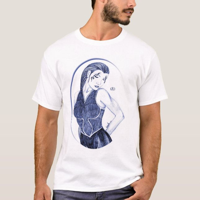T-shirt Marchent le chemin (Devant)