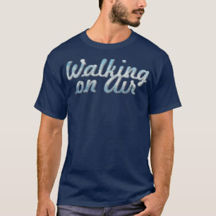T-shirt Marcher en avion