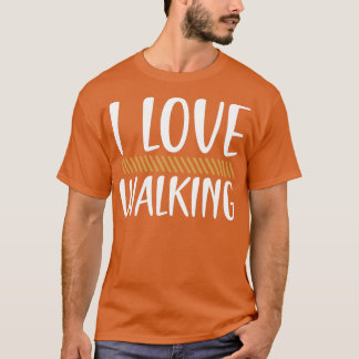 T-shirt Marcher, j'aime