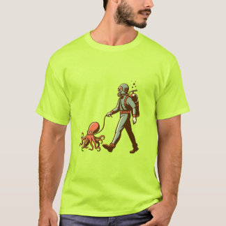 T-shirt Marcher la pieuvre