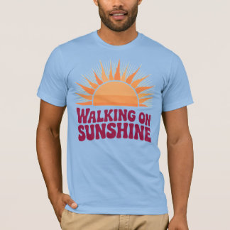 T-shirt Marcher Sous Le Soleil