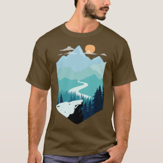 T-shirt Marcher sur le sentier