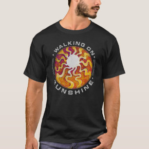 T-shirt Marcher sur Sunshine