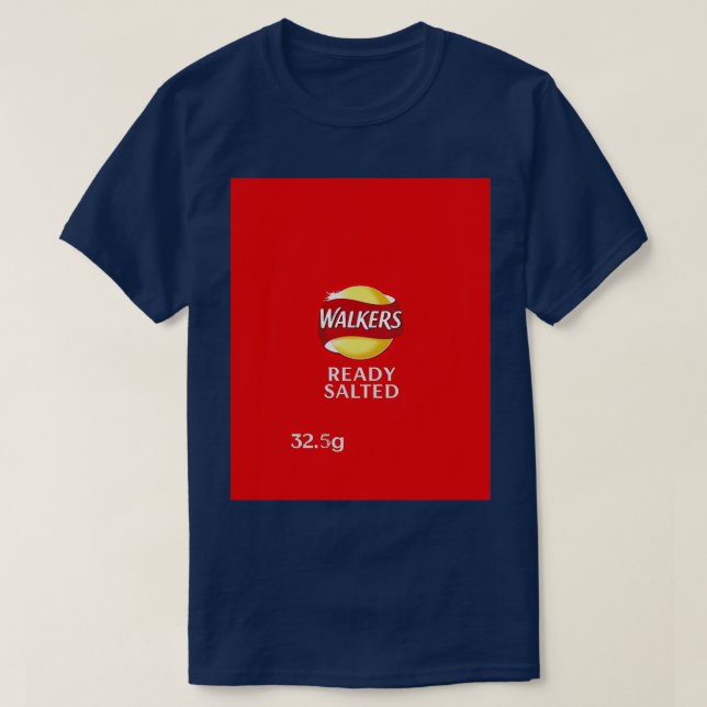 T-shirt Marcheurs prêt à saler Crisps design  (Design devant)