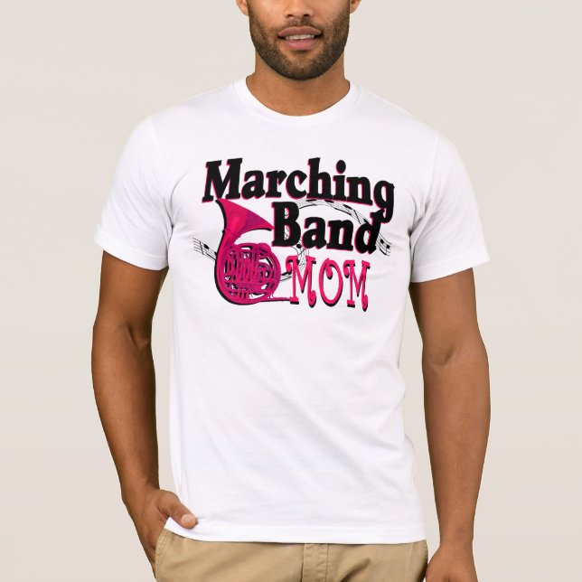 T-shirt Marching Band Mom/ French Horn (Devant)