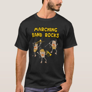 T-shirt Marching Band Rocks