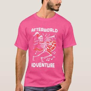 T-shirt Marching Band Skeleton - Musicien de musique After