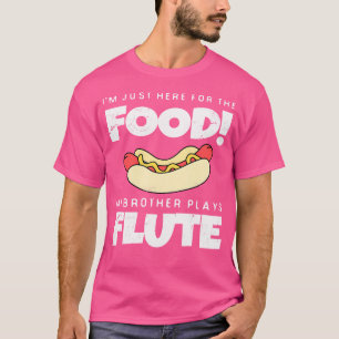 T-shirt Marching School Band Frère Soeur Joueur de Flûte