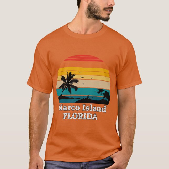 T-shirt Marco Island FLORIDA (Devant)