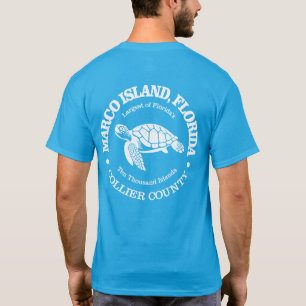 T-shirt Marco Island (tortue de mer)