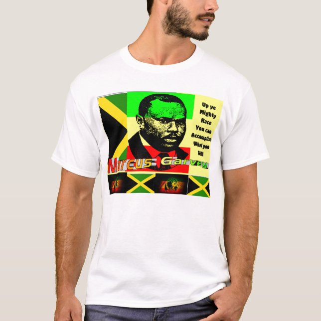 T-shirt Marcus garvey (Devant)