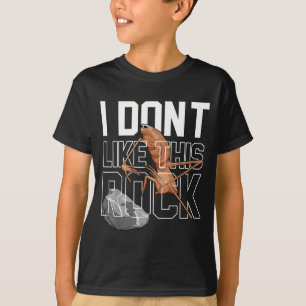 T-shirt Marcus le ver Je n'aime pas cette roche drôle Mème
