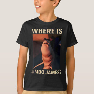 T-shirt Marcus Le Ver Où Est Jimbo James Mème Drôle