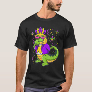 T-shirt Mardi Grad Alligators 3 Alligators Funny Mardi Gra