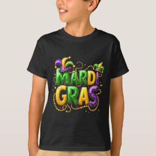 T-shirt Mardi Gras 2025 - Vêtements Pour Hommes Femmes