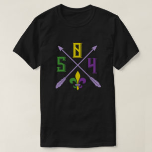 T-shirt Mardi gras 504