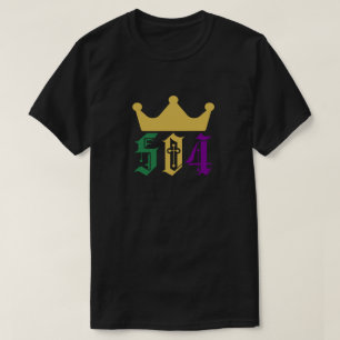 T-shirt Mardi Gras 504