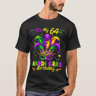 T-shirt Mardi Gras 64e anniversaire Gras Mardi 64 ans
