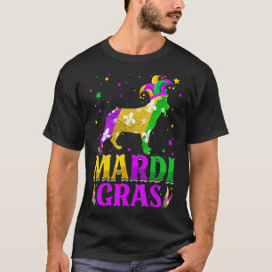 T-shirt Mardi Gras Allemand Berger Amoureux des chiens Car