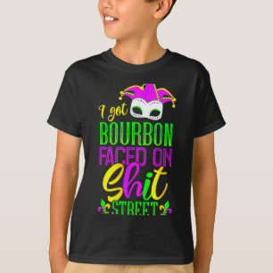 T-shirt Mardi Gras amusant Bourbon Street, Nouvelle-Orléan