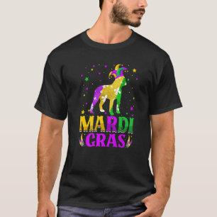 T-shirt Mardi Gras Boston Terrier Amoureux des chiens Carn