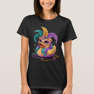 T-shirt Mardi Gras Caoutchouc Canard Costume de fête Masqu