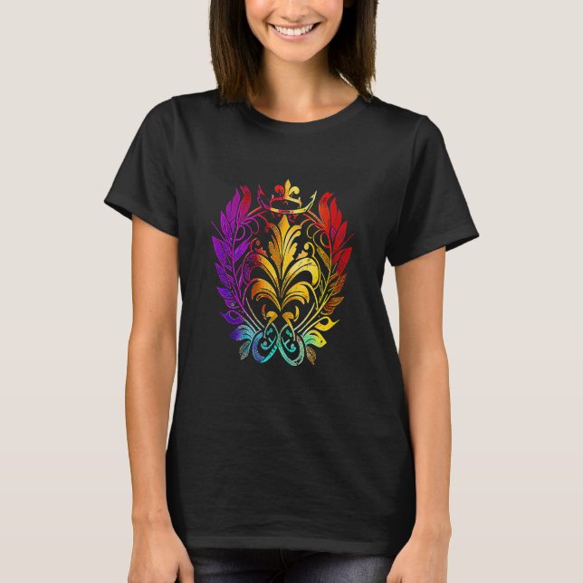 T-shirt Mardi Gras Carnival parade with beads party and ma (Devant)