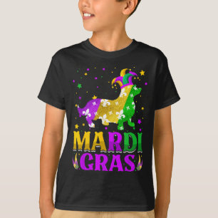 T-shirt Mardi Gras Corgi Carnaval Amoureux des chiens Jest