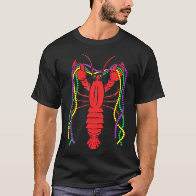 T-shirt Mardi Gras Crawfish Carnival Crayfish Célébration (Devant)