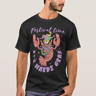T-SHIRT MARDI GRAS CRAWFISH NEW ORLEANS FESTIVAL 2023