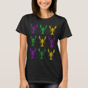 T-shirt Mardi Gras Crawfish Party Parade Costume Hommes Fe
