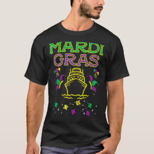 T-shirt Mardi Gras Cruise Ship Croisières Cranival Hommes 