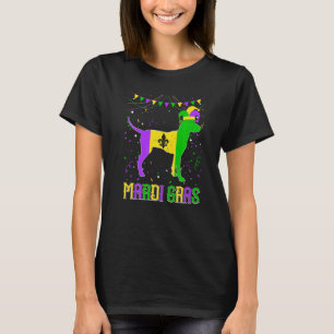 T-shirt Mardi Gras Dalmatie Chien papa Maman Mardi Gras