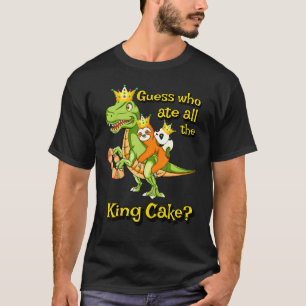 T-shirt Mardi Gras Dinosaur T Rex Sloth Panda Mardi Gras K